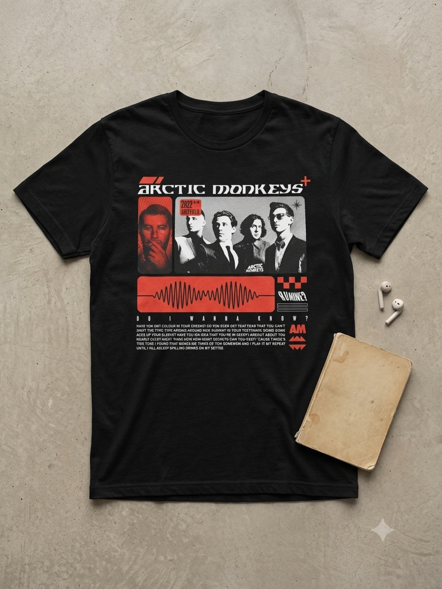 Contoh kaos custom hitam